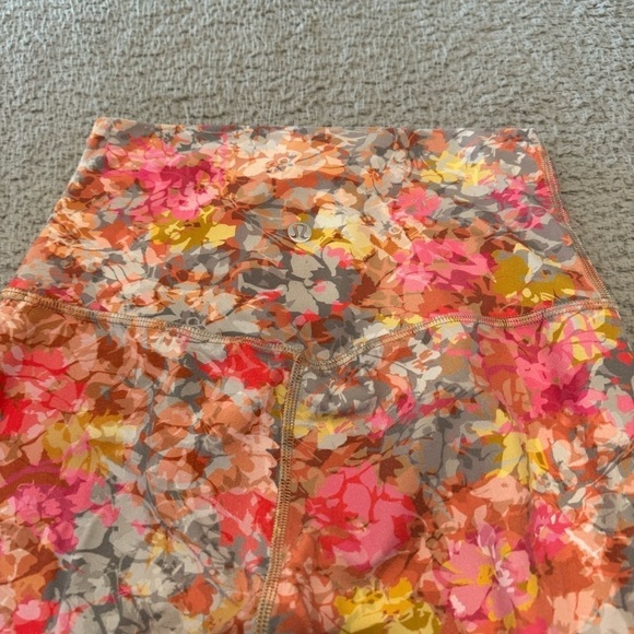 Lululemon Align Pant 25" Inflorescence Multi Size 4 - Picture 5 of 7